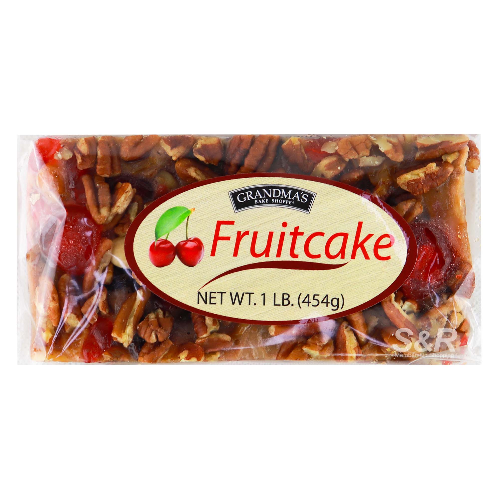 Grandma's Bake Shoppe Fruitcake 454g Grandma's Bake Shoppe Fruitcake 454g